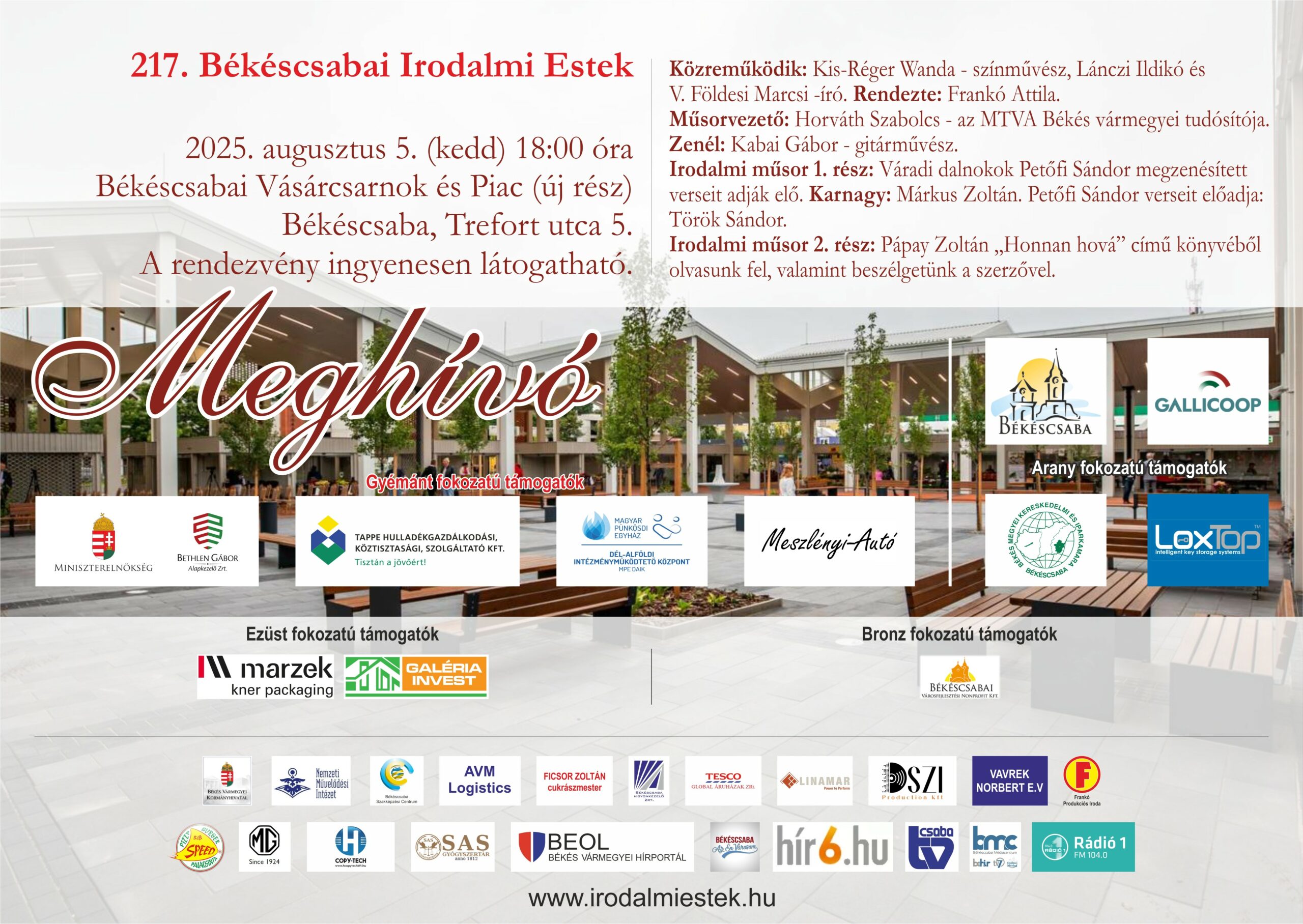 Békéscsabai Irodalmi Estek